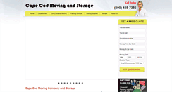 Desktop Screenshot of capecodmovinginc.com